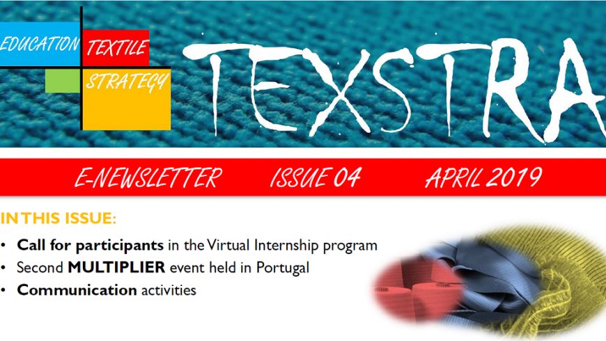 FOURTH TEXSTRA NEWSLETTER NOW PUBLISHED
