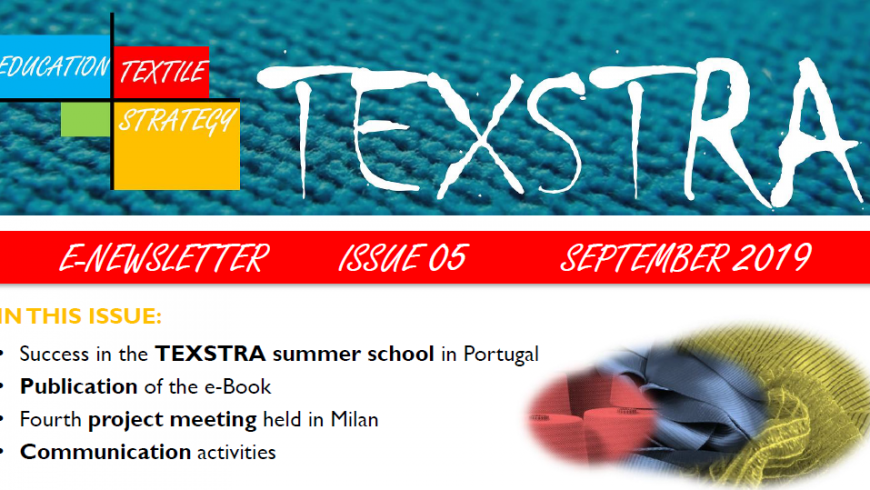 5th TEXSTRA newsletter released